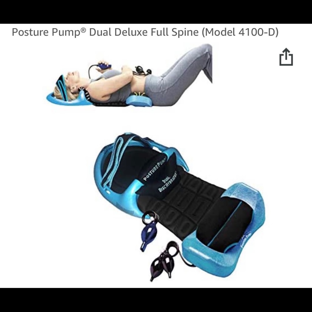 Posture Pump Dual Deluxe Full Spine